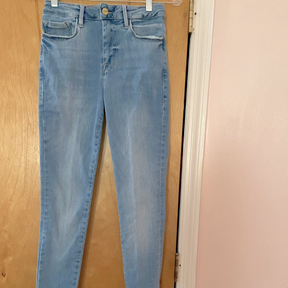 Frame skinny jeans in Le One